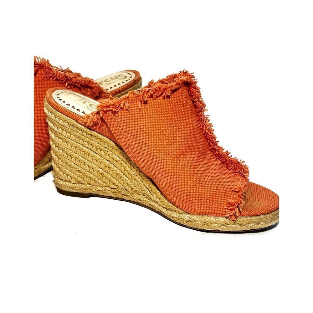 Circus by Sam Edelman Orange Baker Wedges {Size 7.5} - Picture 6 of 12